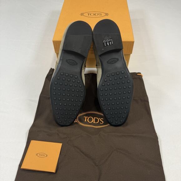 Tod’s SUEDE CHELSEA BOOTS Size 7.5UK/9US New In Box MSRP $1,095 main image 5